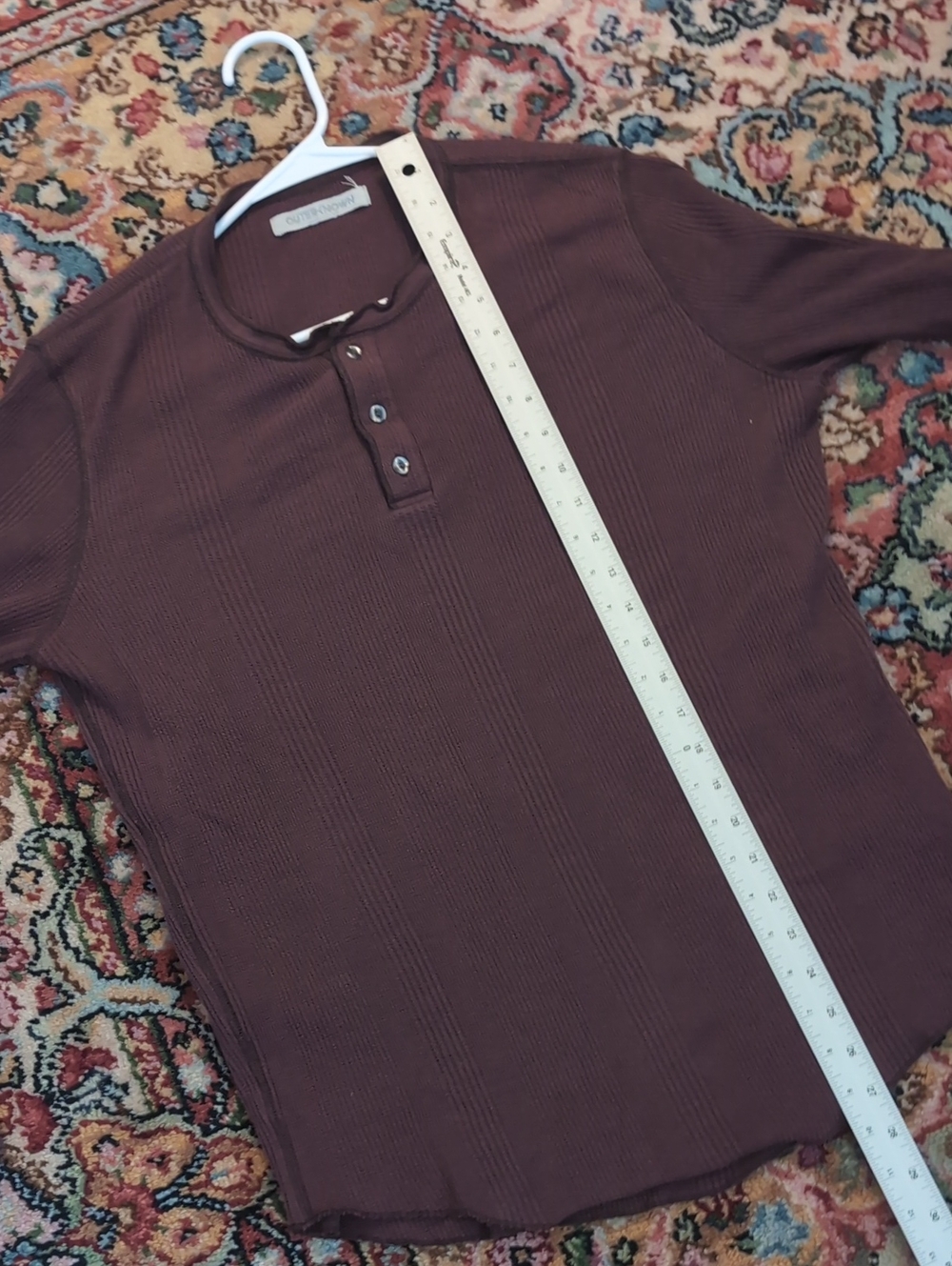 Outerknown Ribbed Henley - Picture 5 of 8